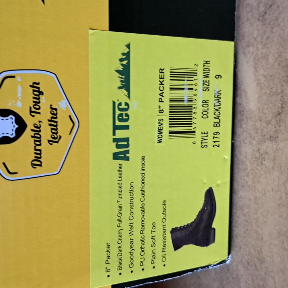 Ad Tec Western Workboot NWT